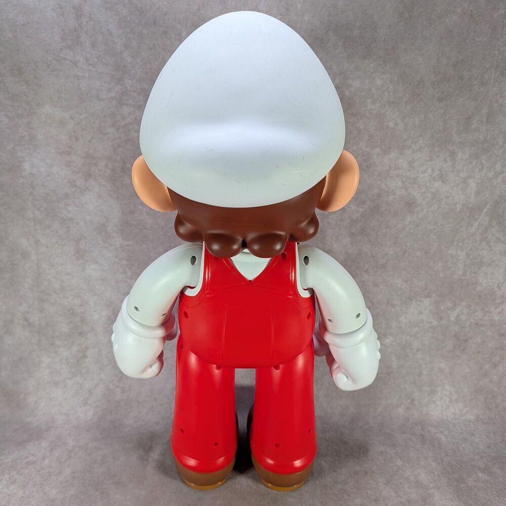 Nintendo Fire Mario 2014 Jakks Pacific 20 Inch Large Jumbo Action Figure BigSize - Picture 4 of 11